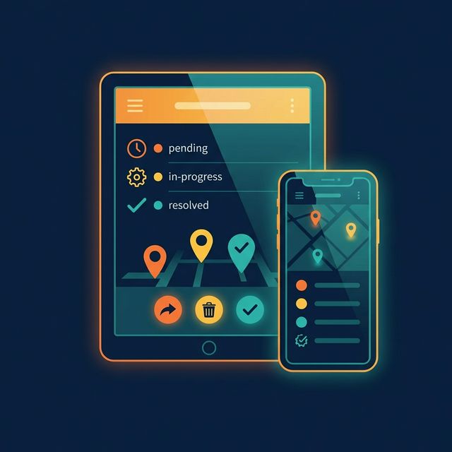 Digi Janta Nagarsevak App Interface